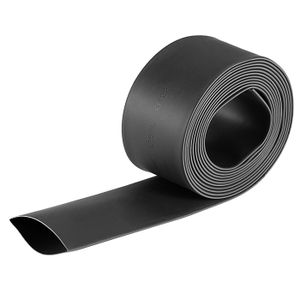 Gaine Thermorétractable 12 Mm Noir - 1 Mètre Avec Frais D'envoi Inclus - Marque WOER