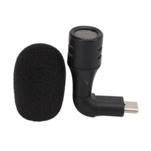 MICROPHONE Zerone Mini microphone Plug and Play de type C Prise de type C Smartphone Vidéo Mini Microphone Téléphone portable
