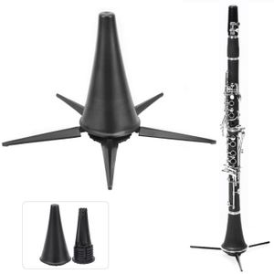 Support clarinette pliant acier pour instrument à vent flûte clarinette hautbois support clarinette plastique