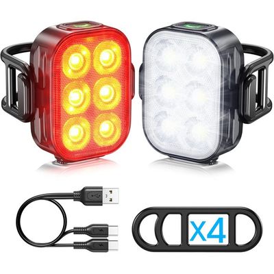 Litemove Feu Avant LED RX-E50 pour Vélos Électriques - RX-E501 | Support de Fourche Universel