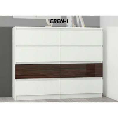 Fira W1 Commode Contemporaine Chambre Salon Bureau 140x40x98