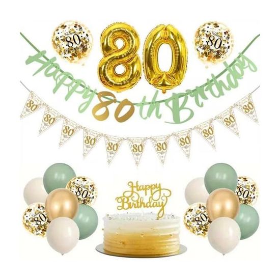 Lot De 50 Ballons Vert Sauge, Blanc, Doré, Vert Olive, Doré, Sable