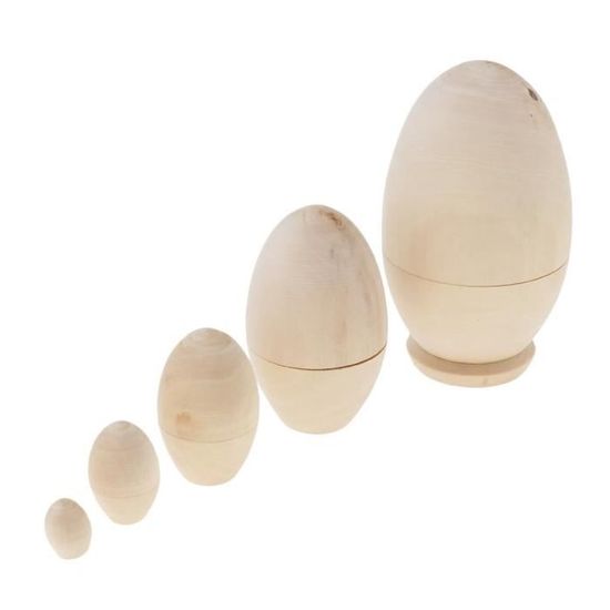 Poupées Russes Faites à la Main, 5 pièces, Petite Poupées Russes Faites à la Main, 5 pièces, Petite