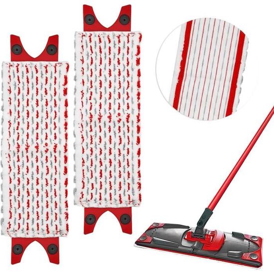 Recharge Vileda Magic Mop Tête Coudée - Pack De 3 Mousse Résistante - Neuf