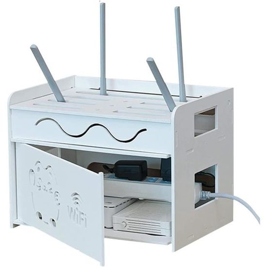 Box Internet Box WiFi Boîte de Rangement Multifonctionnelle pour