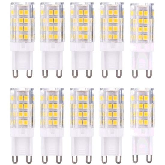 AMPOULE G9 LED Lampe Ampoules, Blanc Chaud 3000K 5W G9 LED Ampoule Lumiere &eacute;quivalent aux ampoules halog&egrave;nes de 40379