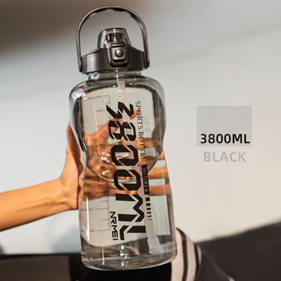 Navaris Gourde de Sport 2,2L - Bouteille d'eau Simple paroi pour