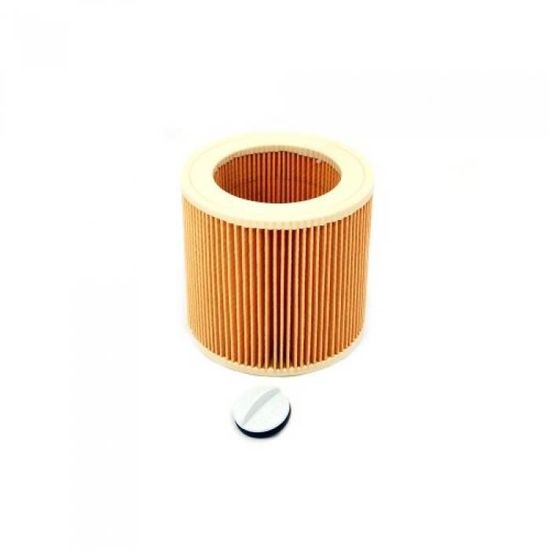 Lot De 2 Filtres à Cartouche Pour Aspirateurs Karcher Humide/sec - Neuf, Compatible Modèles Cylindriques