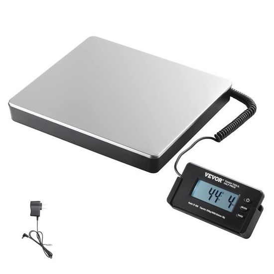 Balance Postale Numérique SOULONG - Capacité 150kg/300kg | Écran LCD Rétroéclairé | Plateforme Inox | Précis à 0.05kg