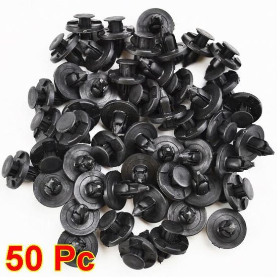 Clips De Pare-chocs,100 Pièces Auto Pare-chocs Attache 8mm Trou Rivet - Foto 5