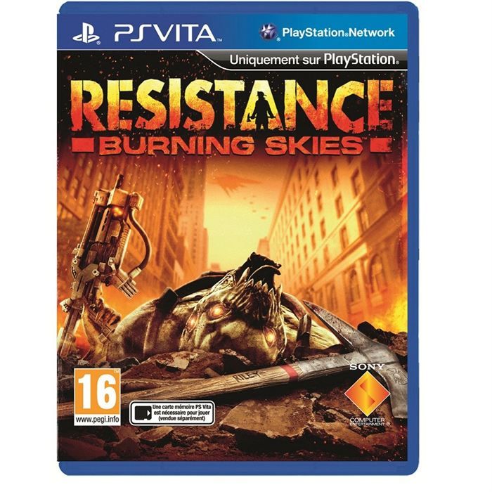 Resistance Burning Skies Jeu PS Vita