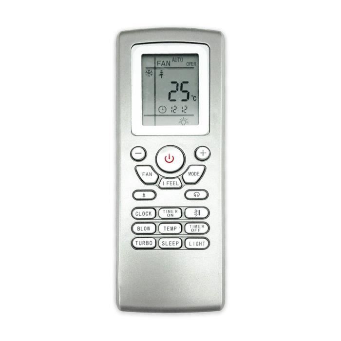 Télécommande,Climatiseur climatisation télécommande adapté pour gree mcquay lenndx aermec Yt1f Yt1ff Yt1f1 Yt1f2 Yt1f3 Yt1f4