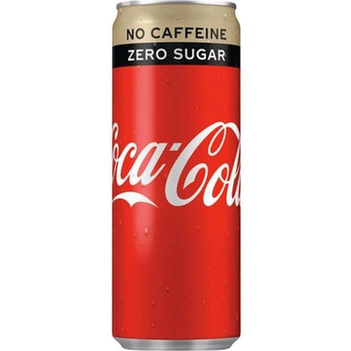 Coca-Cola Zero Sans Caféine 25cl (pack de 24)