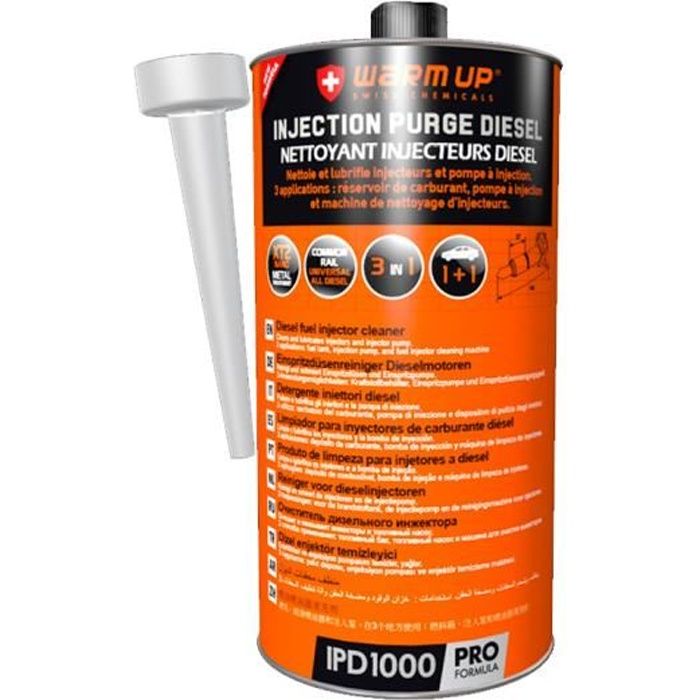 WARM UP INJECTION PURGE DIESEL Nettoyant injecteur