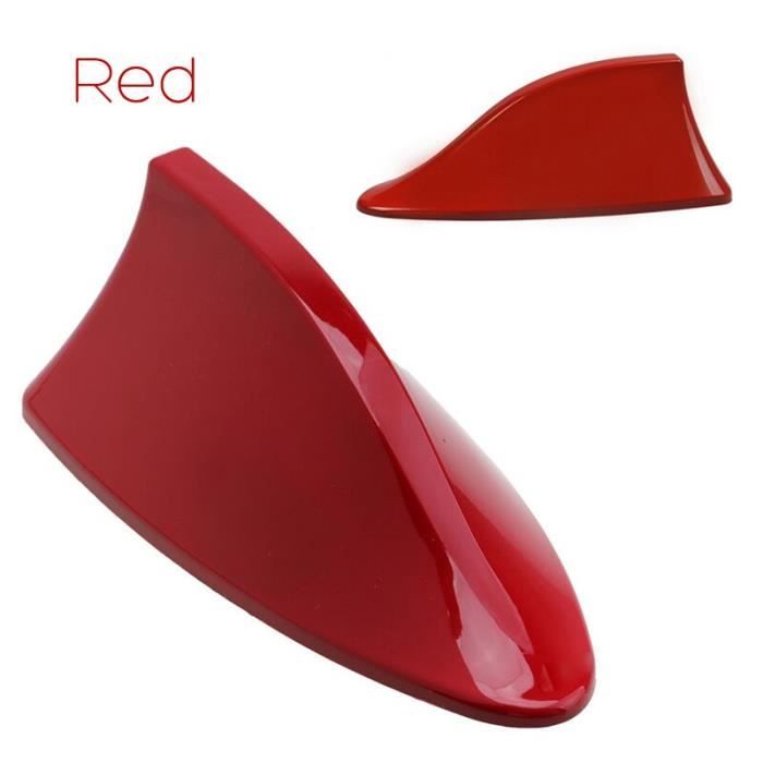 Antenne de toit pour Signal d'autoradio, 1 pièces, aileron de requin, pour BMW, Honda, Toyota, Hyundai, Kia, Nissan Red -FY720