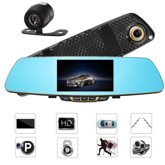 ANG 1080P Caméra de recul voiture inverse vue arrière vision nocturne 170° grand angle