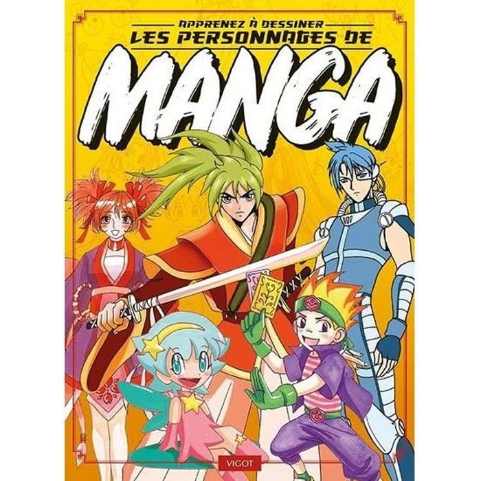 Apprenez à dessiner des personnages de manga