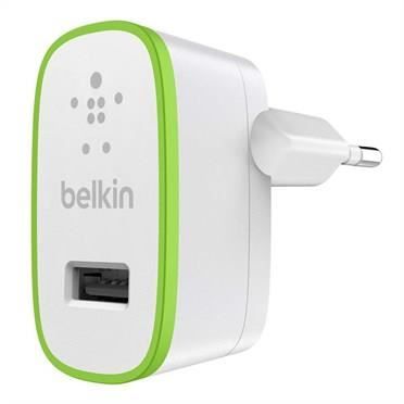 BELKIN Mini chargeur secteur - 2,4A - 5V - 12W - Blanc