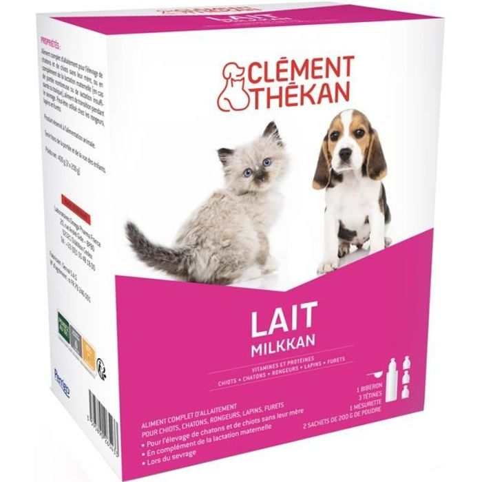 Milkkan-Clément Thékan Milkkan Lait Maternisé Chiot & Chaton Poudre 400 g