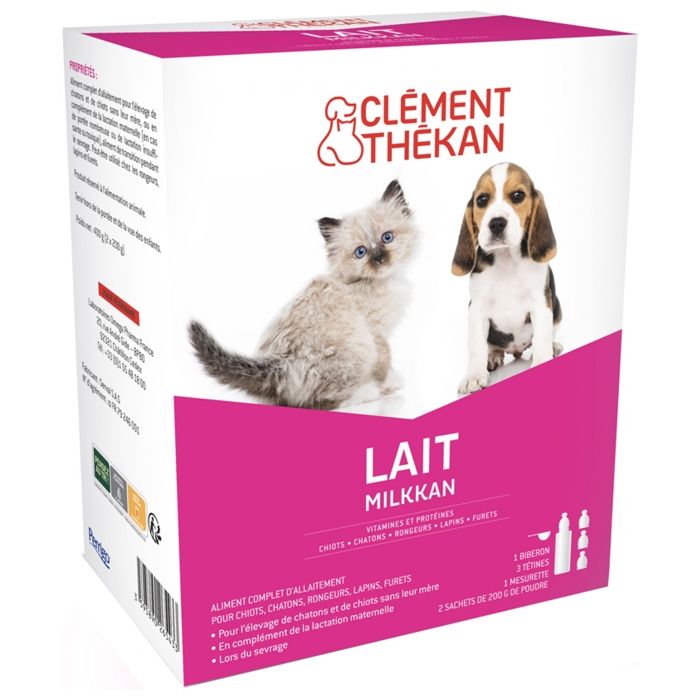 Milkkan-Clément Thékan Milkkan Lait Maternisé Chiot & Chaton Poudre 400 g