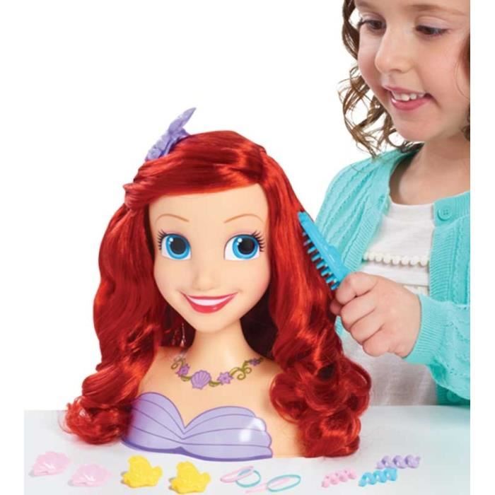 Disney Tête à coiffer Princesse Ariel