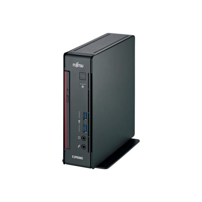 Fujitsu ESPRIMO Q556-2 Mini ordinateur de bureau 1 x Core i5 6400T - 2.2 GHz RAM 8 Go SSD 256 Go NVMe DVD SuperMulti HD Graphics…