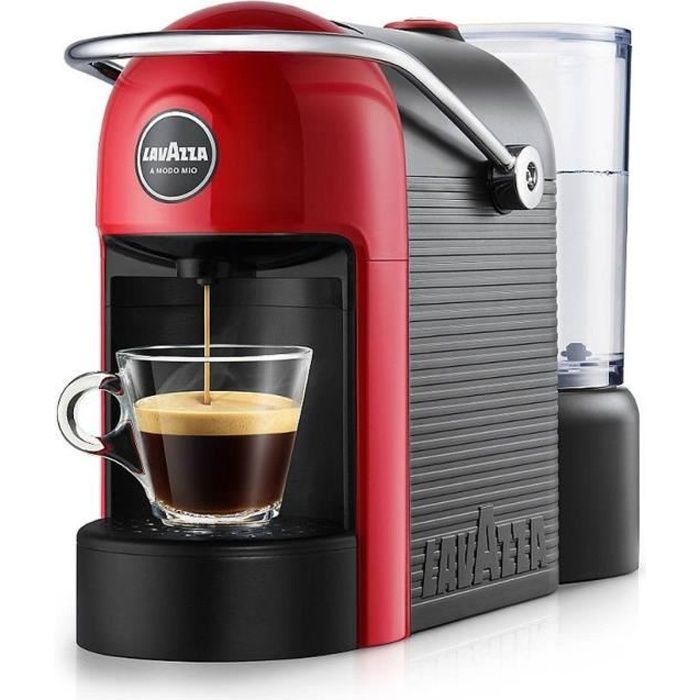 Lavazza Jolie, Autonome, Cafetière à dosette, 0,6 L, Capsule de café, 1250 W, Noir, Rouge