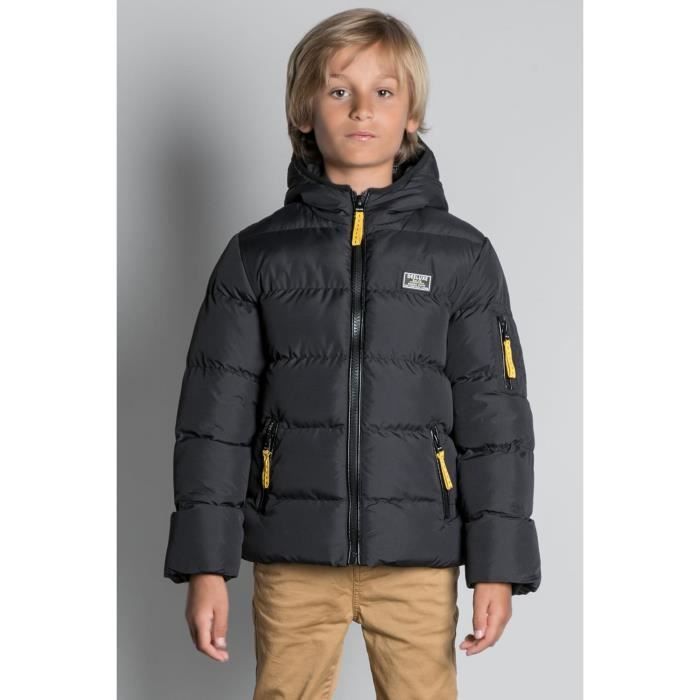 DEELUXE Doudoune oversize à capuche ROCKSTAR Black