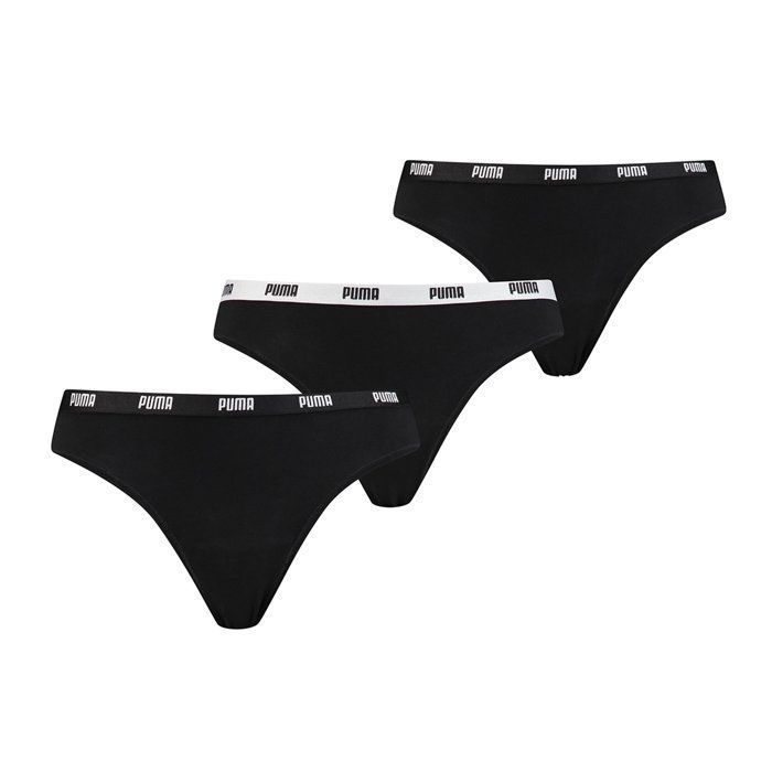 Puma String Femme - uni, Paquet de 3