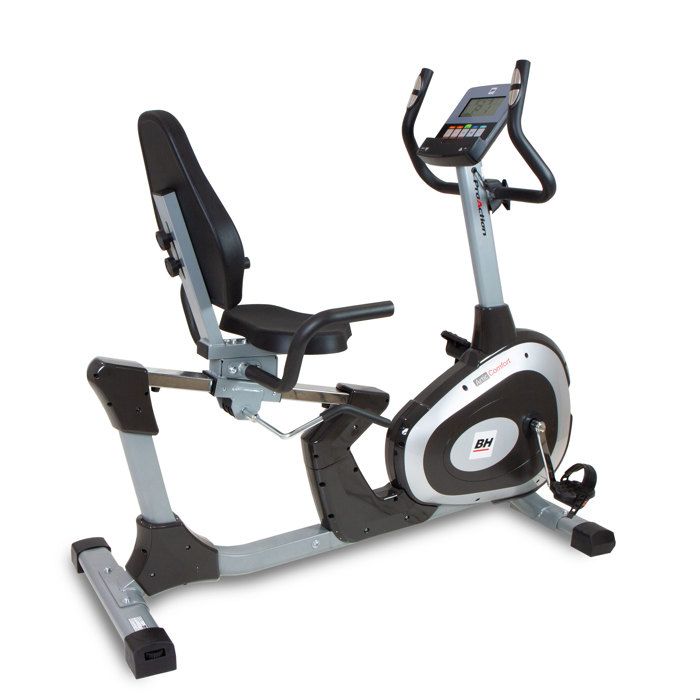 Vélo d'appartement semi-allongé. ARTIC COMFORT PROGRAM H854B 8 Kg. Programmes