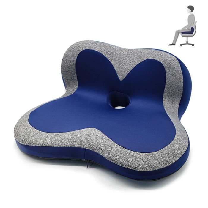 SURENHAP - Coussin coussin ergonomique en mousse à mémoire de forme pétale - pour maison, bureau, siège d'auto MR04107396_BE/zdrgs