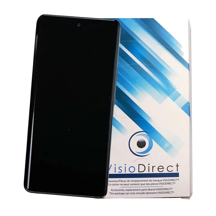 Écran LCD Et Vitre Tactile Noir Sur Châssis Pour Honor 50 – Neuf, Original