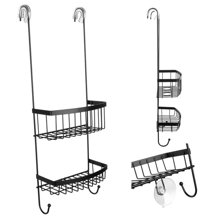 KADAX Etagère de Salle de Bain Etagère Suspendue de Douche