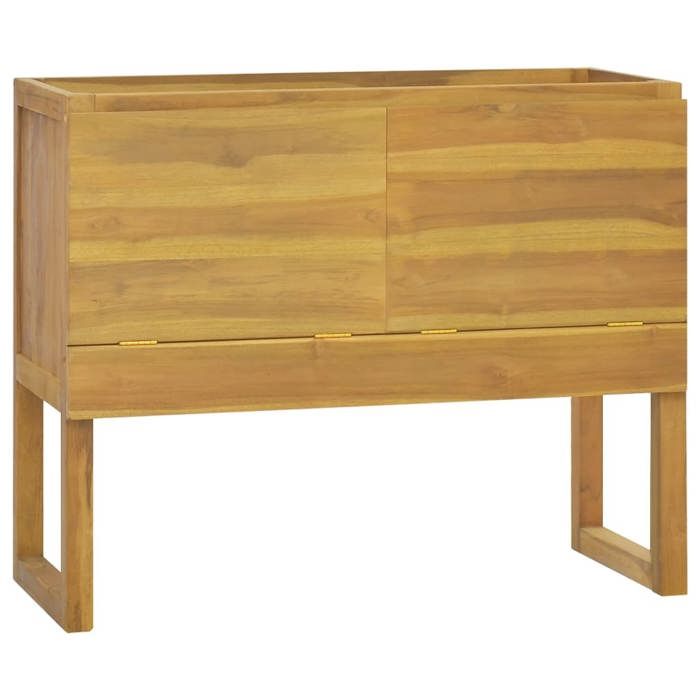 RemiseCommode à tiroirs - JMS - Armoire de salle de bain 90x40x75 5 cm bois de teck solide MAISON2025 54468