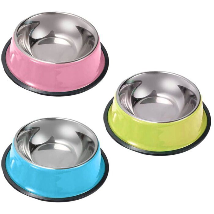 Kerbl Gamelle Acier Inoxydable Pour Chien – 1,8 L Robuste & Hygiénique