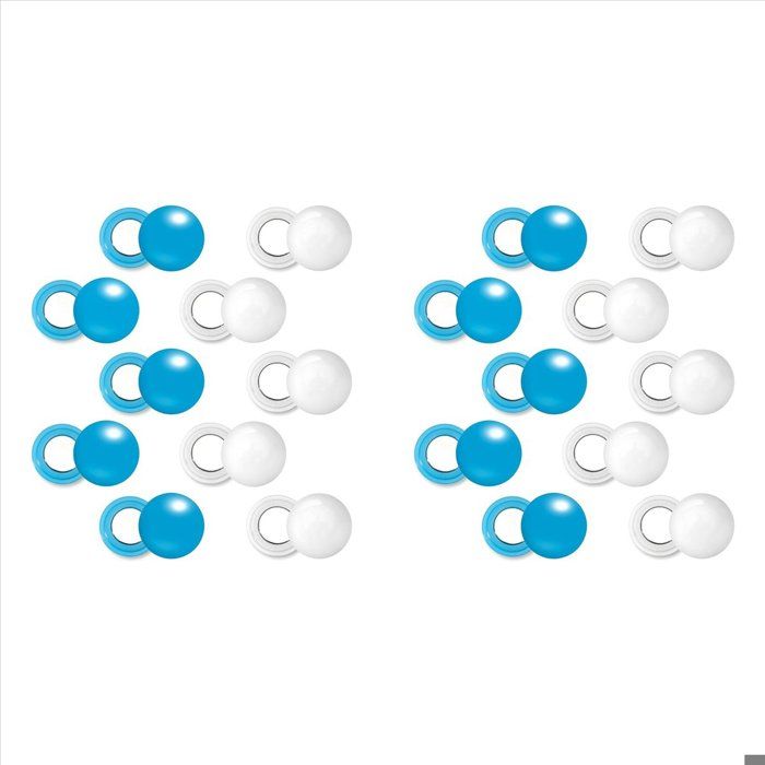 Aimant Porte Dossard Clips à Dossards Pour Coureurs - Lot De 12 Ou 24 Aimants - Fixation Sans