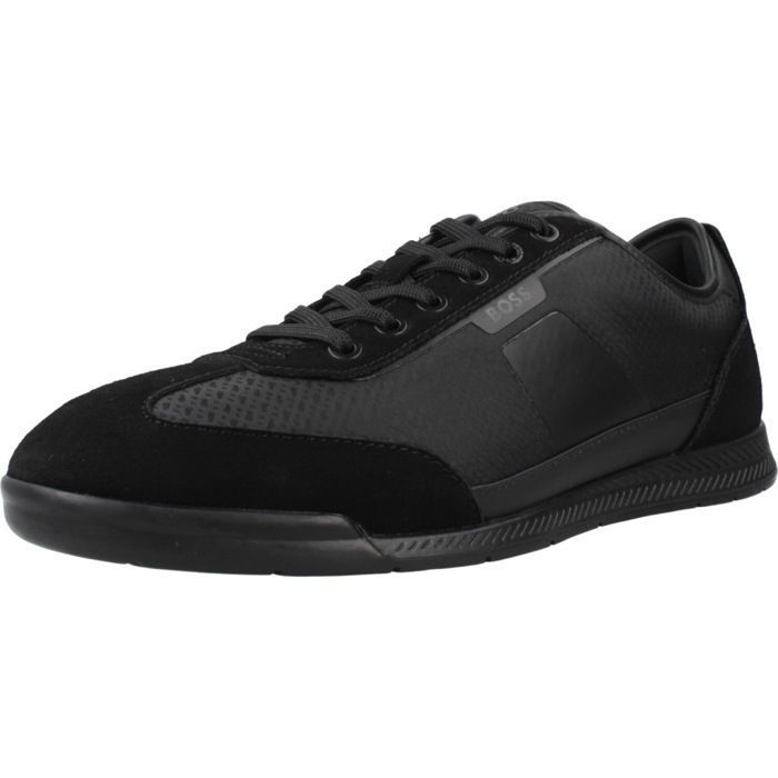 Boss Sport > Zapatillas Hombre Modèle Chaussure Boss Modèle Nitan Lowp Nymn - Coleur Noir