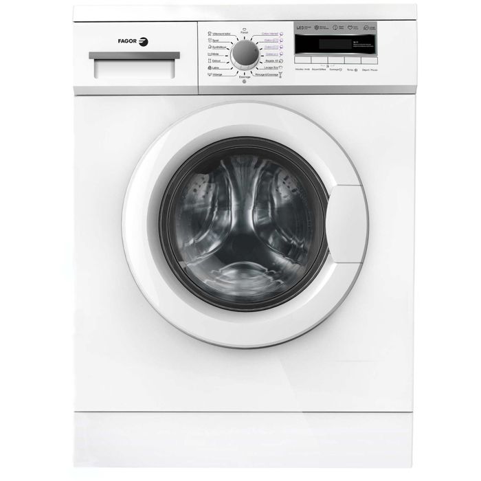 Fagor FLF7012SLIAW machine à laver chargement frontal 7 kg 1200 trmin - vue 2