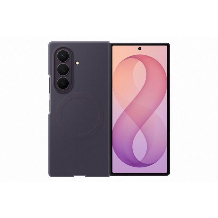 Pack 2 en 1 Coque magnétique en silicone Crème + Film anti reflet pour Samsung Galaxy Z Fold 8 Ultra - vue 2