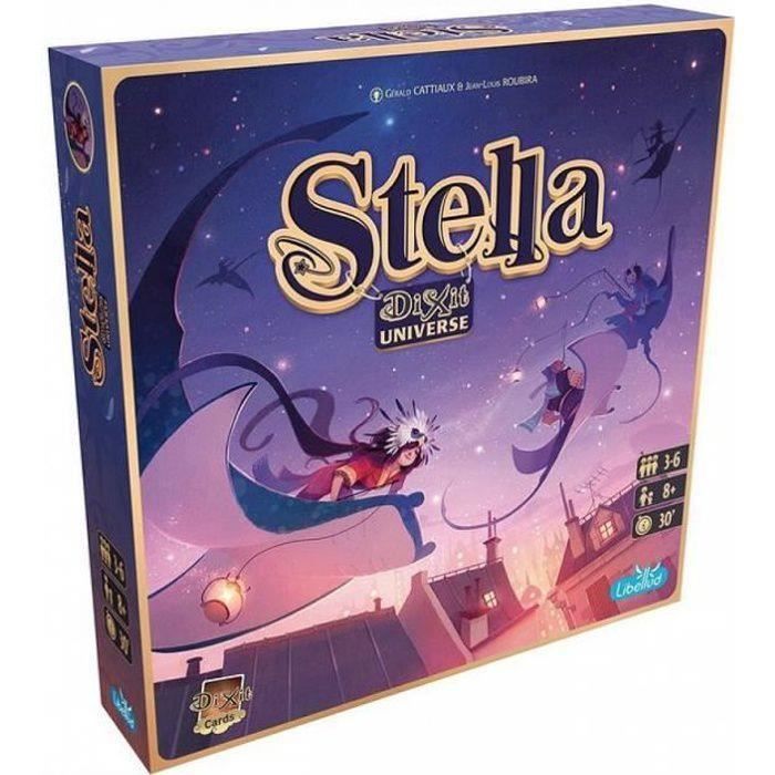 libellud - stella : dixit universe - jeu de société - à partir de 8 ans - 3 à 6 joueurs - 30 minutes