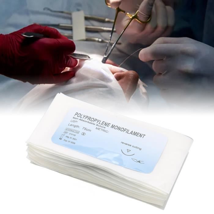 12 Pièces Aiguille Courbe,Aiguilles Courbée Avce 6 Tailles (4