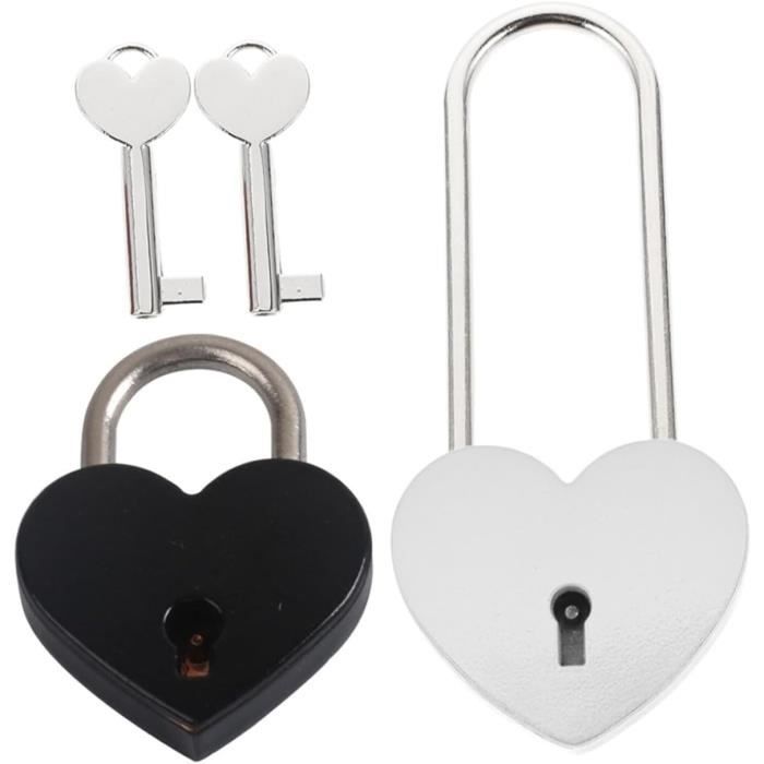 Honbay Mini Cadenas Mignon Ours Beige Avec Clés – Parfait Pour Valise, Sac à Dos, Boîte à Bijoux Et Casier