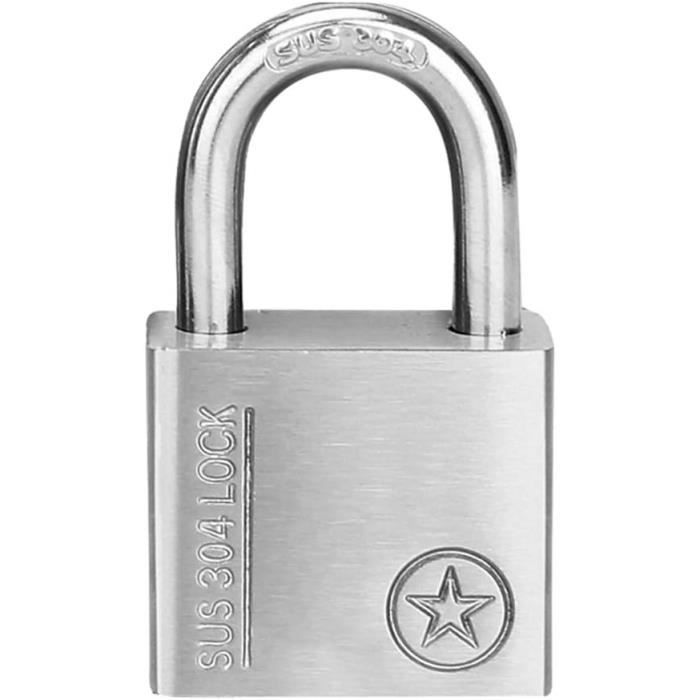 Verrou à Pêne Dormant En Acier Inoxydable Brossé – Pour Porte, Tiroir, 120mm