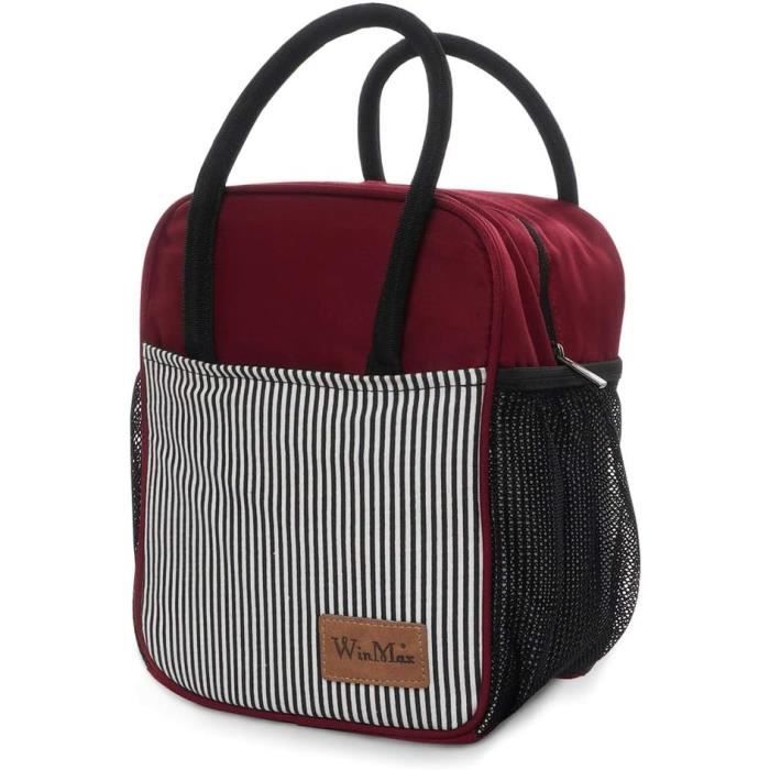 Winmax Sac Repas Lunch Bag Sac D jeuner Sac Fra cheur Portable