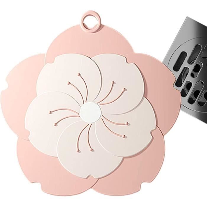 3pcs Drain Attrape Cheveux Douche pour Trou 30 à 40 mm, Couvercle Vidange Douche Conique Acier