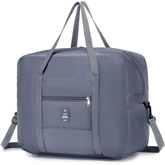 Bagages de cabine 44x35x15 (moins de 45x36x20) Pliable Sac de voyage léger  Valise Sac de cabine Sous le siège Consigne à bagages Portable Grand Avion  Cabine Ba