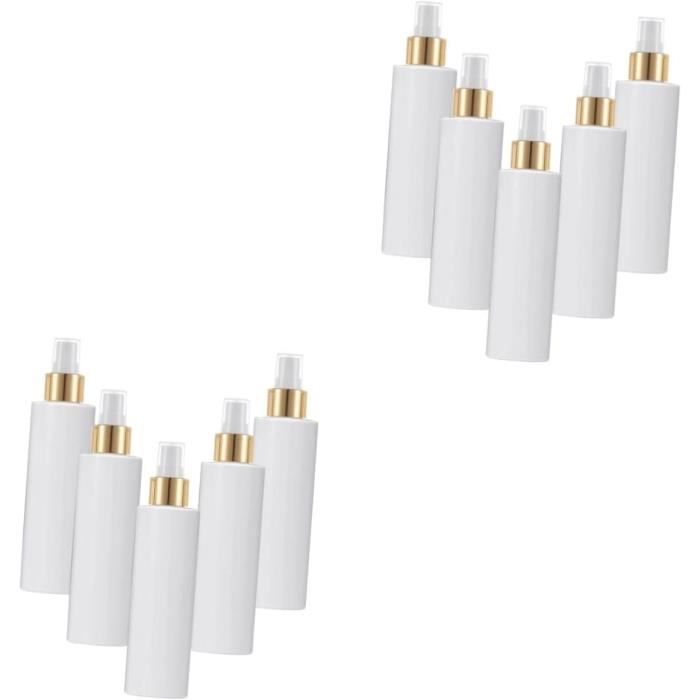 6pcs Plastique Brun Vaporisateur Nasal Bouteilles