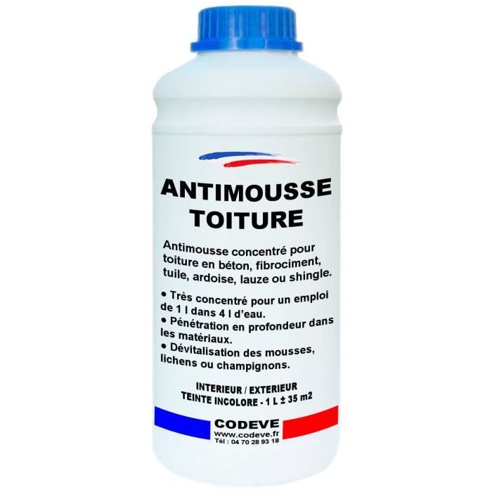 Antimousse Toiture - Pot 1 L - Codeve Bois