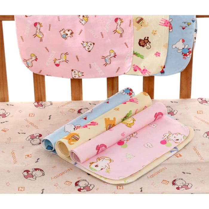 Protection Alese Impermeable Absorbant Bebe Bleu Protection De Matelas Enfant Tapis De Lit Lavable De Drap Vieux 70 90cm Cdiscount Maison