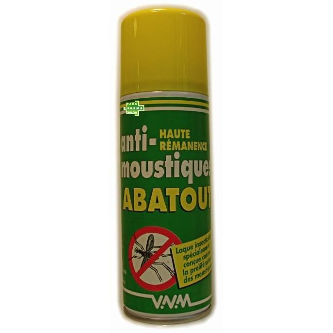 abatout laque anti moustiques spray environnem cdiscount au quotidien